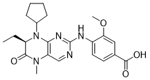 (R)-4-(8-cyclopentyl-7-ethyl-5-Methyl-6-oxo-5,6,7,8-tetrahydropteridin-2-ylaMino)-3-Methoxybenzoic acid